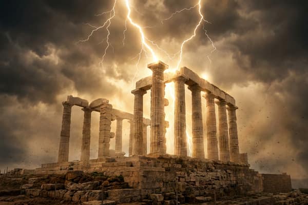 Слот Gates of Olympus с молниями Зевса